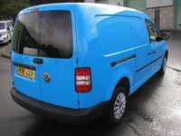 Used VW Caddy Startline 102 HP (75 kW) 2015 Blue MPV