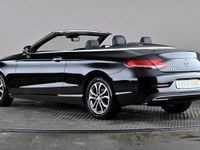 Used Mercedes C220 170 HP (125 kW) 2016 Black Cabriolet