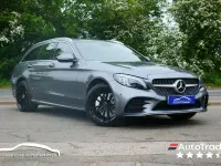 Usado Mercedes C220 AMG line 2019 Cinzento Carrinha