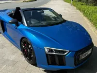 Used Audi R8 Spyder Advanced 540 HP (397 kW) 2017 Blue Cabriolet