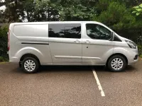 Used Ford Transit Custom Limited 170 HP (125 kW) 2022 Silver Van
