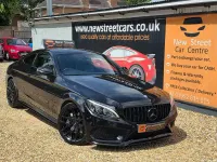 Used Mercedes C250 AMG Line Premium 204 HP (150 kW) 2016 Black Coupe