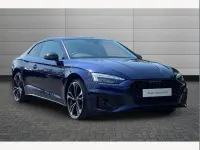Used Audi A5 Black Edition 150 HP (110 kW) 2023 Blue Coupe