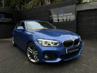Used BMW 120 M Sport 187 HP (137 kW) 2016 Blue Hatchback
