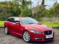 Used Jaguar XF Sportbrake 200 HP (147 kW) 2013 Red Estate