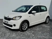 Used Skoda Citigo SE L 75 HP (55 kW) 2016 White Hatchback