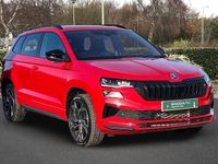 Used Skoda Karoq SportLine 147 HP (108 kW) 2025 Velvet red metallic SUV