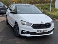 Used Skoda Fabia Design Edition 147 HP (108 kW) 2025 Moon white metallic black magic pearl effect Hatchback