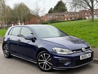Used VW Golf VII R-line 150 HP (110 kW) 2019 Blue Hatchback