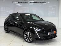 Used Peugeot e-208 Premium 100 kW (136 HP) 2021 Black Hatchback