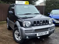 Used Suzuki Jimny SZ4 85 HP (62 kW) 2010 Black SUV