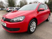 Used VW Golf VI Match 105 HP (77 kW) 2011 Red Hatchback