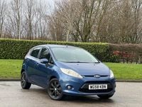 Used Ford Fiesta Zetec 2009 Blue Hatchback