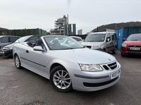 Used Saab 9-3 Cabriolet Linear 2007 Silver Cabriolet