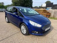 Used Ford S-MAX Zetec 2017 Blue MPV