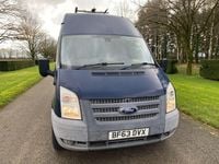 Used Ford Transit 125 HP (91 kW) 2013 Blue Van