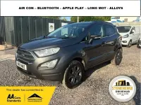 Used Ford Ecosport Zetec 125 HP (91 kW) 2018 Grey SUV