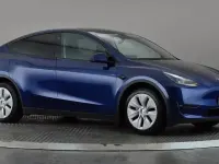 Used Tesla Model Y Long Range AWD 378 kW (514 HP) 2022 Blue SUV
