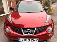 Used Nissan Juke N-TEC 117 HP (86 kW) 2014 Red SUV