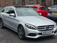 Used Mercedes C350e Premium Plus 2015 Silver Estate