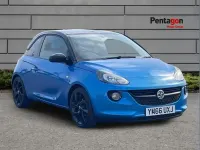 Used Vauxhall Adam 68 HP (50 kW) 2017 Blue Hatchback