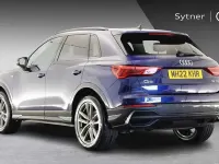 Used Audi Q3 Black Edition 150 HP (110 kW) 2022 Blue SUV