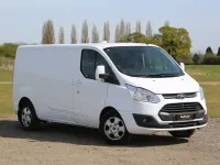 Used Ford Transit Custom Limited 130 HP (95 kW) 2016 White Van