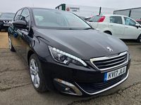 Used Peugeot 308 Allure 130 HP (95 kW) 2017 Black Hatchback