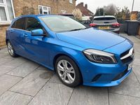 Used Mercedes A200 Premium 2017 Blue Hatchback