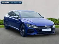 Used VW Arteon R 320 HP (235 kW) 2021 Blue Estate