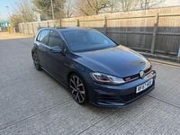 Used VW Golf VII GTI 2017 Blue Hatchback