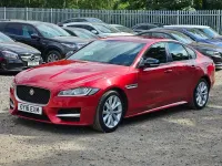 Used Jaguar XF R-Sport 180 HP (132 kW) 2016 Red Sedan