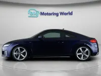 Begagnad Audi TT S-Line 245 HK (180 kW) 2021 Blå Sportkupé