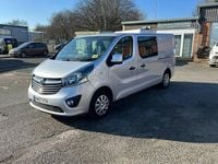 Used Vauxhall Vivaro Sportive 125 HP (91 kW) 2017 Silver MPV
