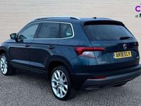 Used Skoda Karoq 150 HP (110 kW) 2018 Blue SUV
