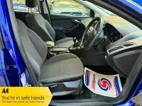 Used Ford Focus Titanium 125 HP (91 kW) 2016 Blue Estate
