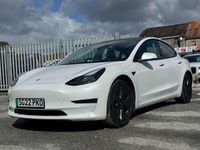 Used Tesla Model 3 Standard Range 366 kW (498 HP) 2022 White Sedan