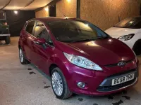 Usado Ford Fiesta Titanium 2008 Vermelho Citadino