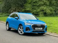 Used Audi Q3 S-Line 150 HP (110 kW) 2020 Blue SUV