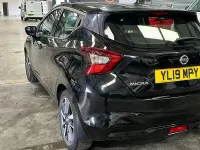 Used Nissan Micra Acenta 70 HP (51 kW) 2019 Black Hatchback