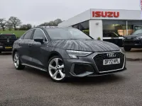 Used Audi A3 S-Line 110 HP (80 kW) 2022 Grey Sedan