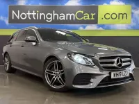 Used Mercedes E200 AMG line 184 HP (135 kW) 2019 Grey Estate