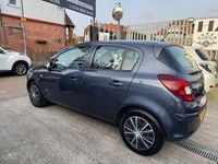 Used Vauxhall Corsa Club 89 HP (65 kW) 2009 Blue Hatchback