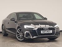 Used Audi A5 S-Line 163 HP (119 kW) 2022 Black Coupe
