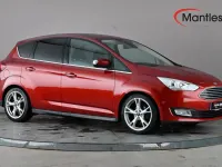 Used Ford C-MAX Titanium 125 HP (91 kW) 2016 Red MPV