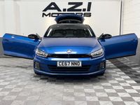 Begagnad VW Scirocco Black Edition 125 HK (91 kW) 2017 Blå Sportkupé