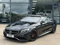 Used Mercedes S63 AMG 575 HP (422 kW) 2017 Black Cabriolet