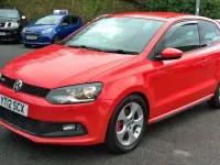 Begagnad VW Polo GTI 180 HK (132 kW) 2012 Röd Halvkombi