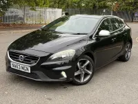 Used Volvo V40 R-Design 115 HP (84 kW) 2013 Black Hatchback