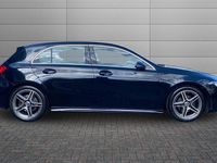 Used Mercedes A200 AMG line 163 HP (119 kW) 2018 Black Hatchback